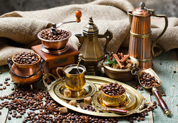Black coffee