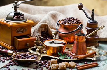 Black coffee