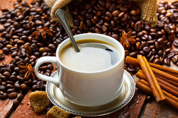 Black coffee