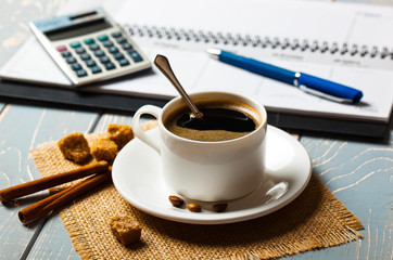 Black coffee