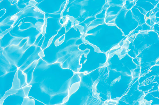 Rippled Water in swimming pool