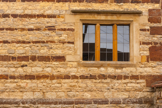 Traditional Cottage Stone House In The Midlands, United Kingdom