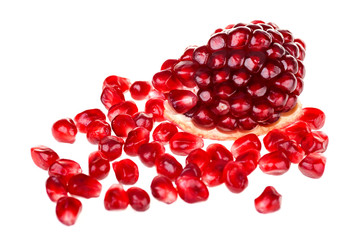 grain grant fruit , a slice of isolation