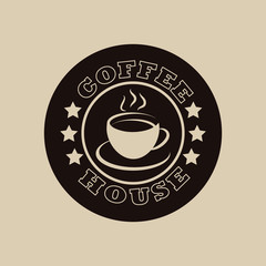 Coffee house logo