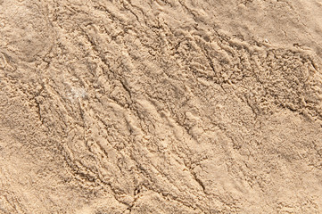 texture of wet sand