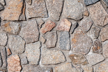 Obraz premium texture of stone walls granite