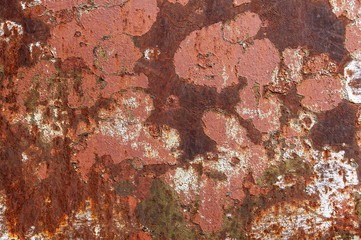 chipped paint rusty textured metal background