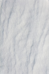 background of fresh snow