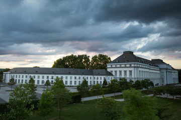 kurfuerstliches schloss at koblenz germany