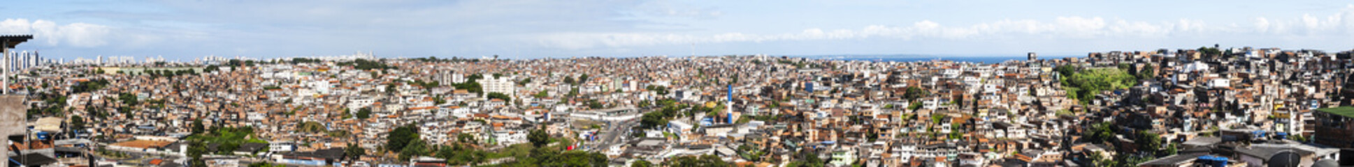 Fototapeta na wymiar Panoramica di Salvador di Bahia, Brasile