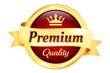 Premium High Quality Golden Badge