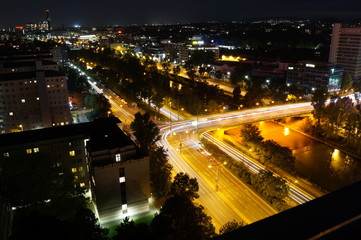 Fototapeta na wymiar Vienna at Night