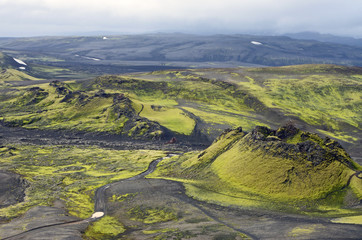 Faille volcanique d'Islande