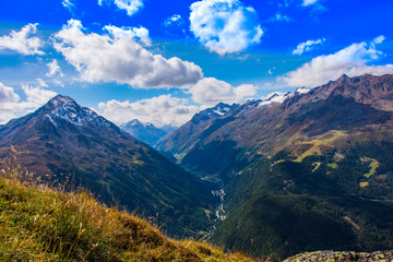 Fototapeta premium Alpen