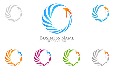 eagle, hawk, phoenix, vector, logo, design,