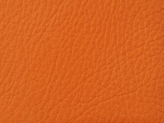 texture of orange leather
