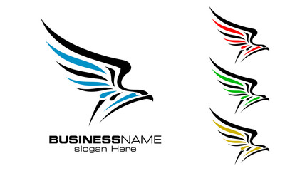 eagle, hawk, phoenix, vector, logo, design,