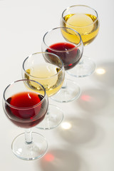 The color of wine.