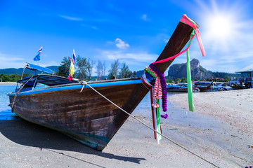 adventure long tail boats Thailand