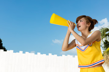 チアガール 応援