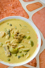 Green Chicken Curry