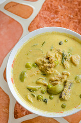 Green Chicken Curry