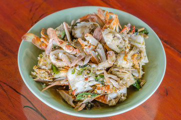 Stir fried Crab