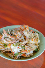 Stir fried Crab