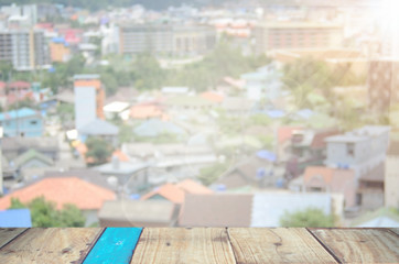 Fototapeta premium Blur city abstract background.