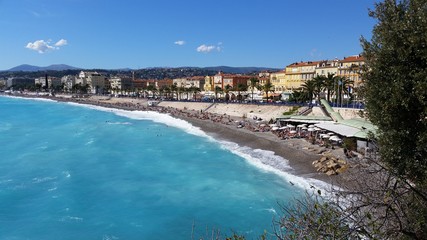 Obraz premium Promenade des anglais à Nice