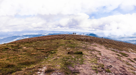 Montenegrin ridge in Carpathians
