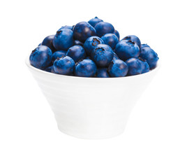Fresh blueberries in a bowl