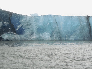 Fototapeta na wymiar coastal iceberg scenery
