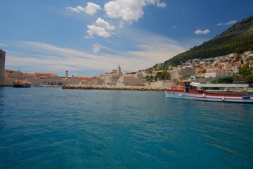 Naklejka premium Dubrovnik in Croatia