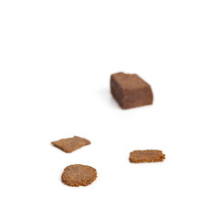 Slices of hashish