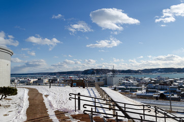 厚岸の風景