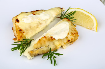Baked perch