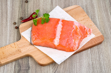 Salmon fillet