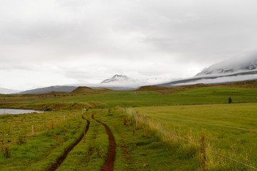 Landscape in Iceland