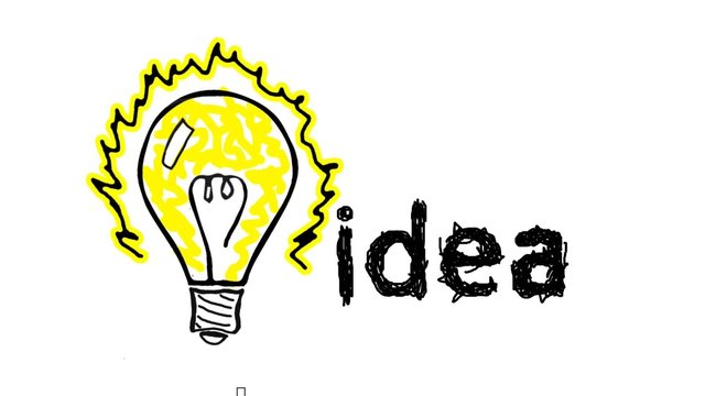 Loading bar with bulb, creativity, big idea, innovation concept