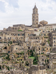 Obraz premium landscape of Matera in the morning