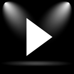 Play sign icon