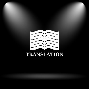 Translation book icon