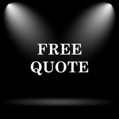 Free quote icon