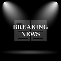 Breaking news icon