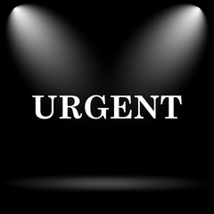 Obraz premium Urgent icon