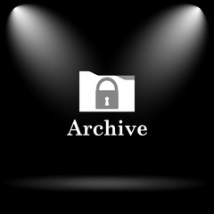 Obraz premium Archive icon