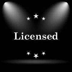 Licensed icon
