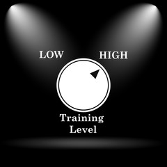 Training level icon