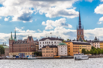 Old Town  in Stockholm, Sweden